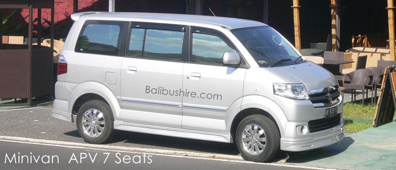 Rental Suzuki APV Minivan 7 Seats Bali