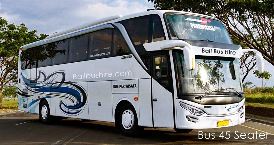 Hire and Charter Big Bus 45 Seats Bali