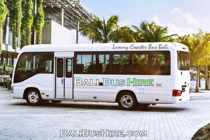 Hire and Charter Coaster Bus Bali